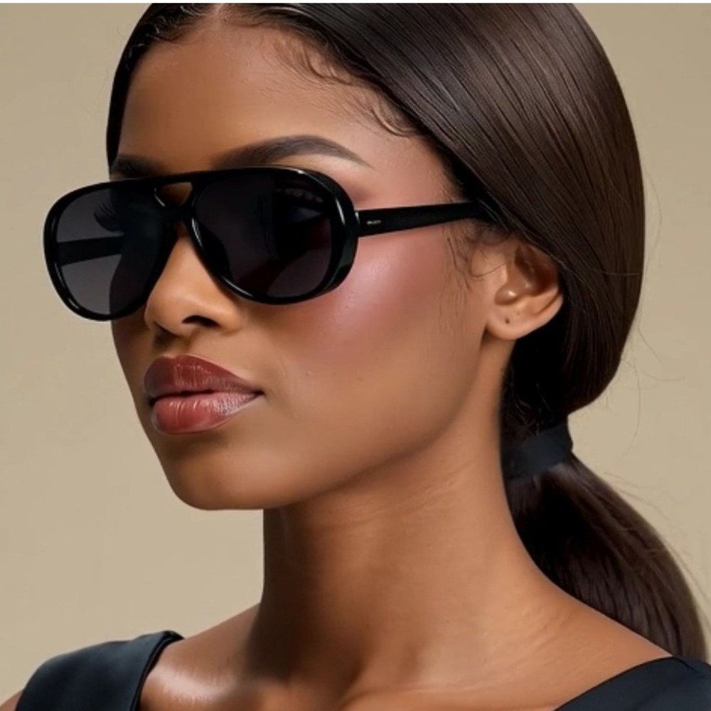 Sunglasses Oversized Bold Frame Fashion Statement Women Shades Gafas Mujeres New